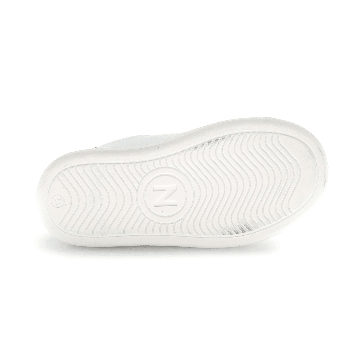 Naturino Boys (Sizes 27 - 31) Pinn VL White Leather/Navy Star - 1106241 - Tip Top Shoes of New York
