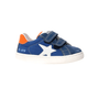 Naturino Boy's (Sizes 27 - 32) Pinn VL Blue Nylon/Orange/White Star/Blue Suede - 1093758 - Tip Top Shoes of New York