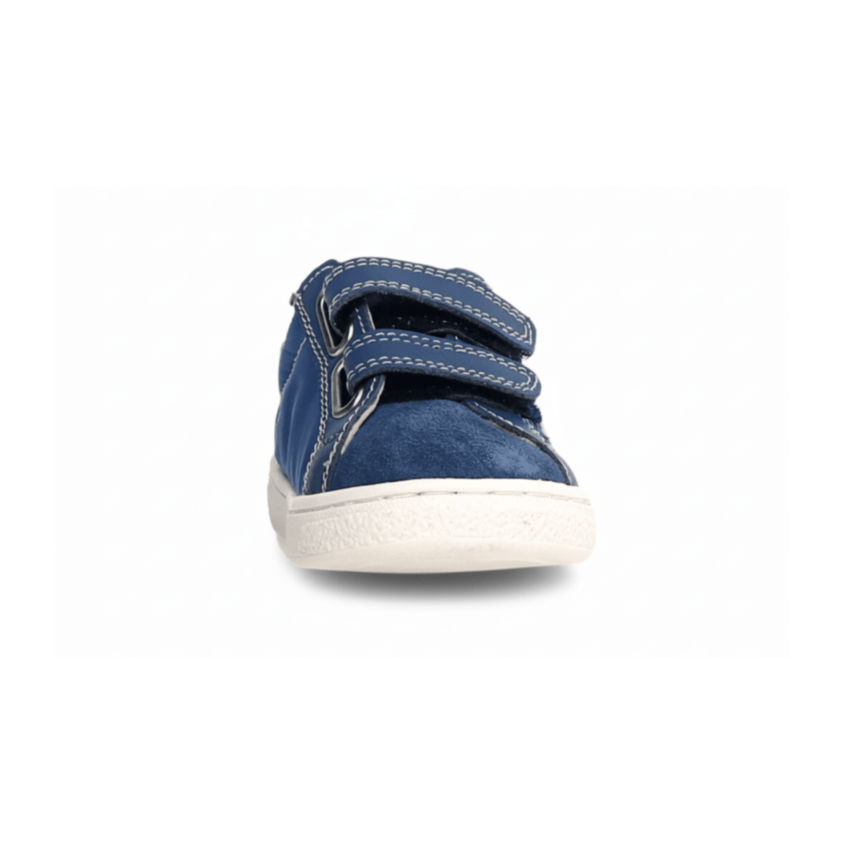 Naturino Boys (Sizes 27 - 32) Pinn VL Blue Nylon/Orange/White Star/Blue Suede - 1093758 - Tip Top Shoes of New York