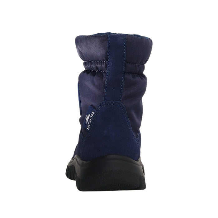 Naturino Boy's (Sizes 27 - 32) Varna 2 Waterproof Navy Suede/Nylon - 1088759 - Tip Top Shoes of New York