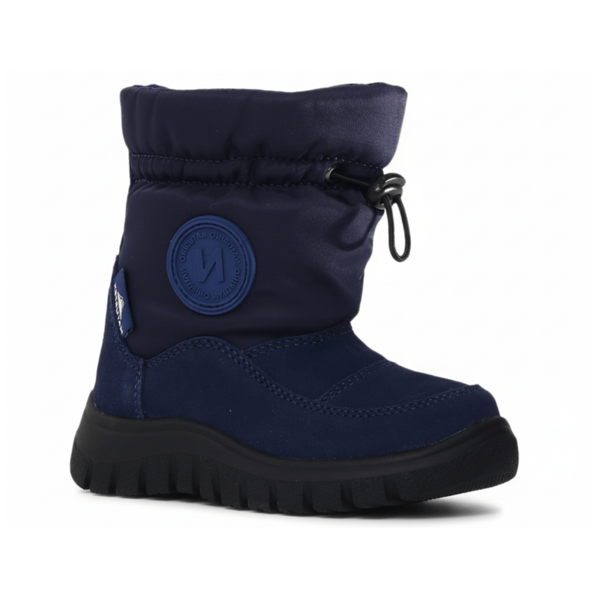 Naturino Boys (Sizes 27 - 32) Varna 2 Waterproof Navy Suede/Nylon - 1088759 - Tip Top Shoes of New York