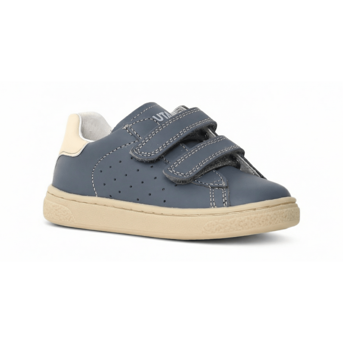 Naturino Boys (Sizes 28 - 32) Hasselt 2 VL Blue Leather/Milk Sole - 1093732 - Tip Top Shoes of New York