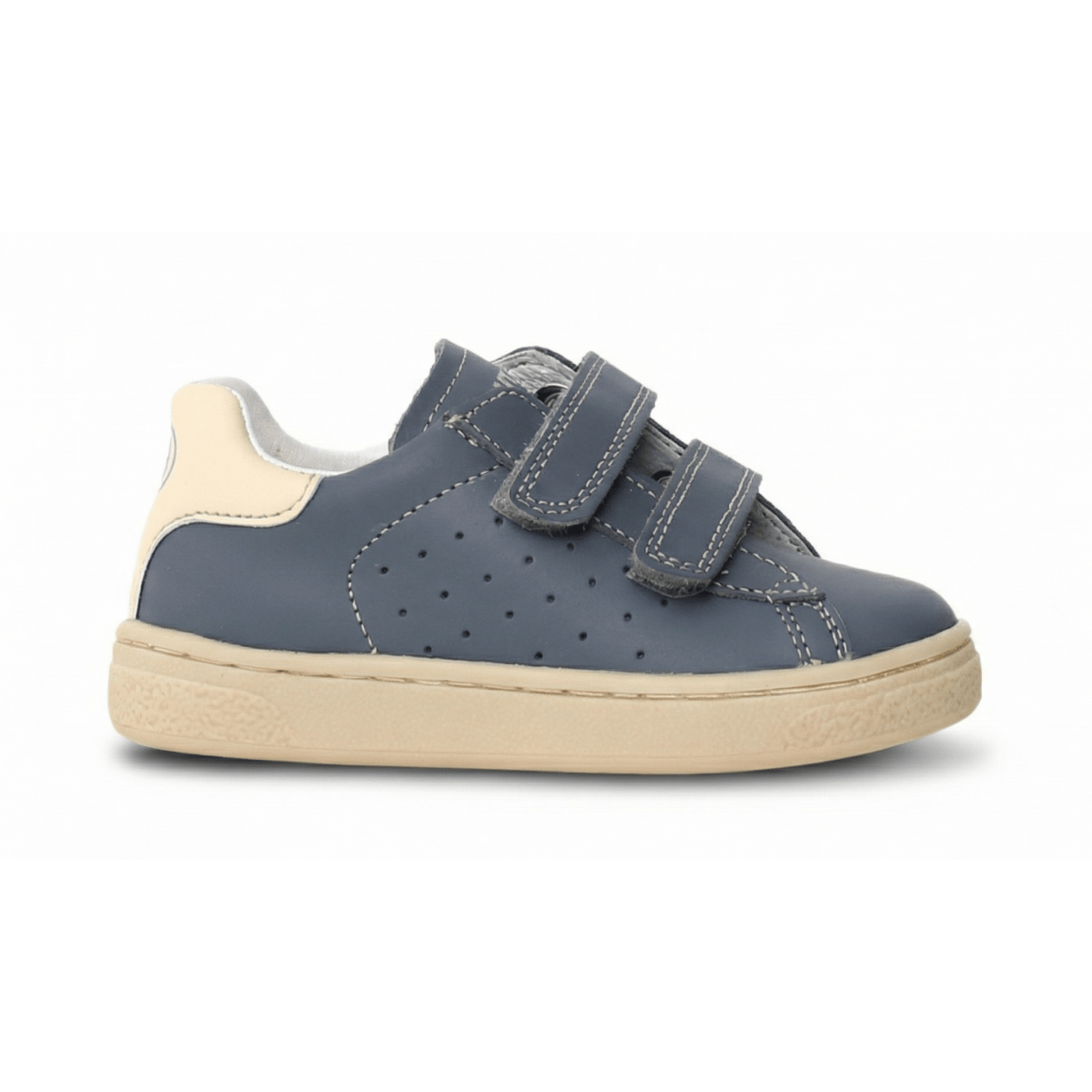 Naturino Boys (Sizes 28 - 32) Hasselt 2 VL Blue Leather/Milk Sole - 1093732 - Tip Top Shoes of New York