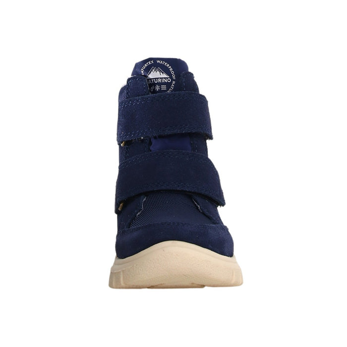 Naturino Boy's (Sizes 28 - 34) Geminae 3 VL Waterproof Navy Suede/Fabric - 1088777 - Tip Top Shoes of New York