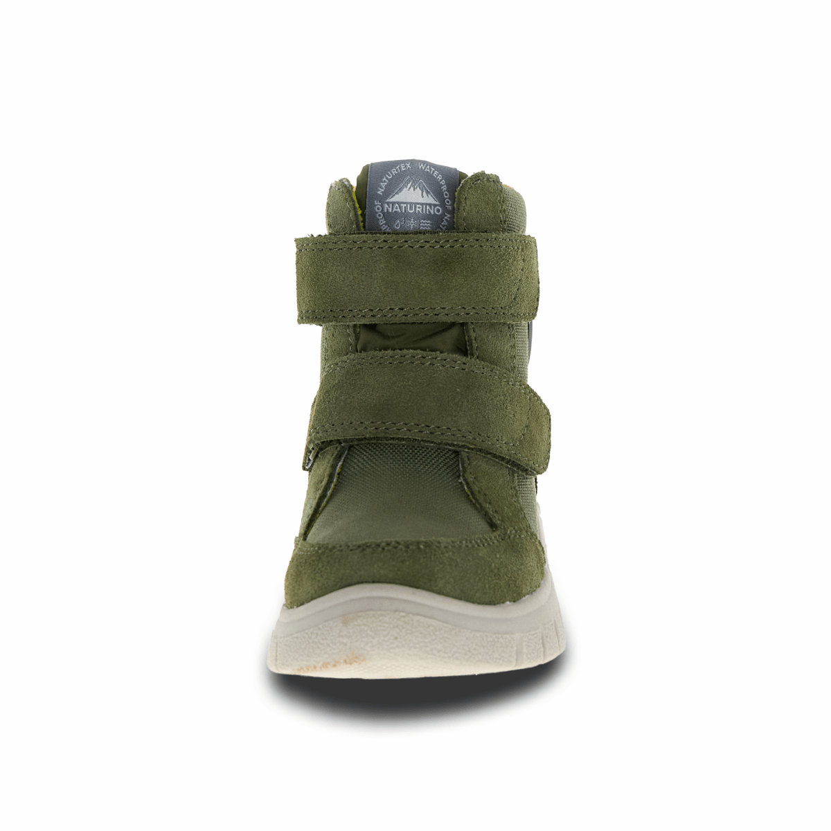 Naturino Boys' (Sizes 28 - 35) Geminae 3 VL Military Green/Yellow Waterproof - 1100100 - Tip Top Shoes of New York