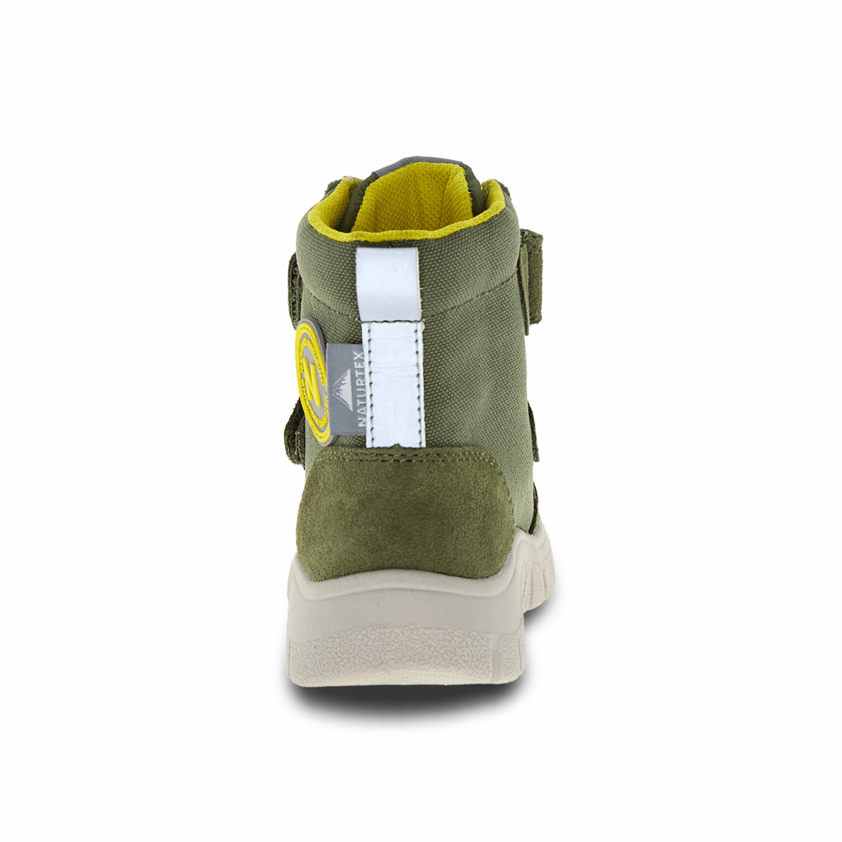Naturino Boys' (Sizes 28 - 35) Geminae 3 VL Military Green/Yellow Waterproof - 1100100 - Tip Top Shoes of New York