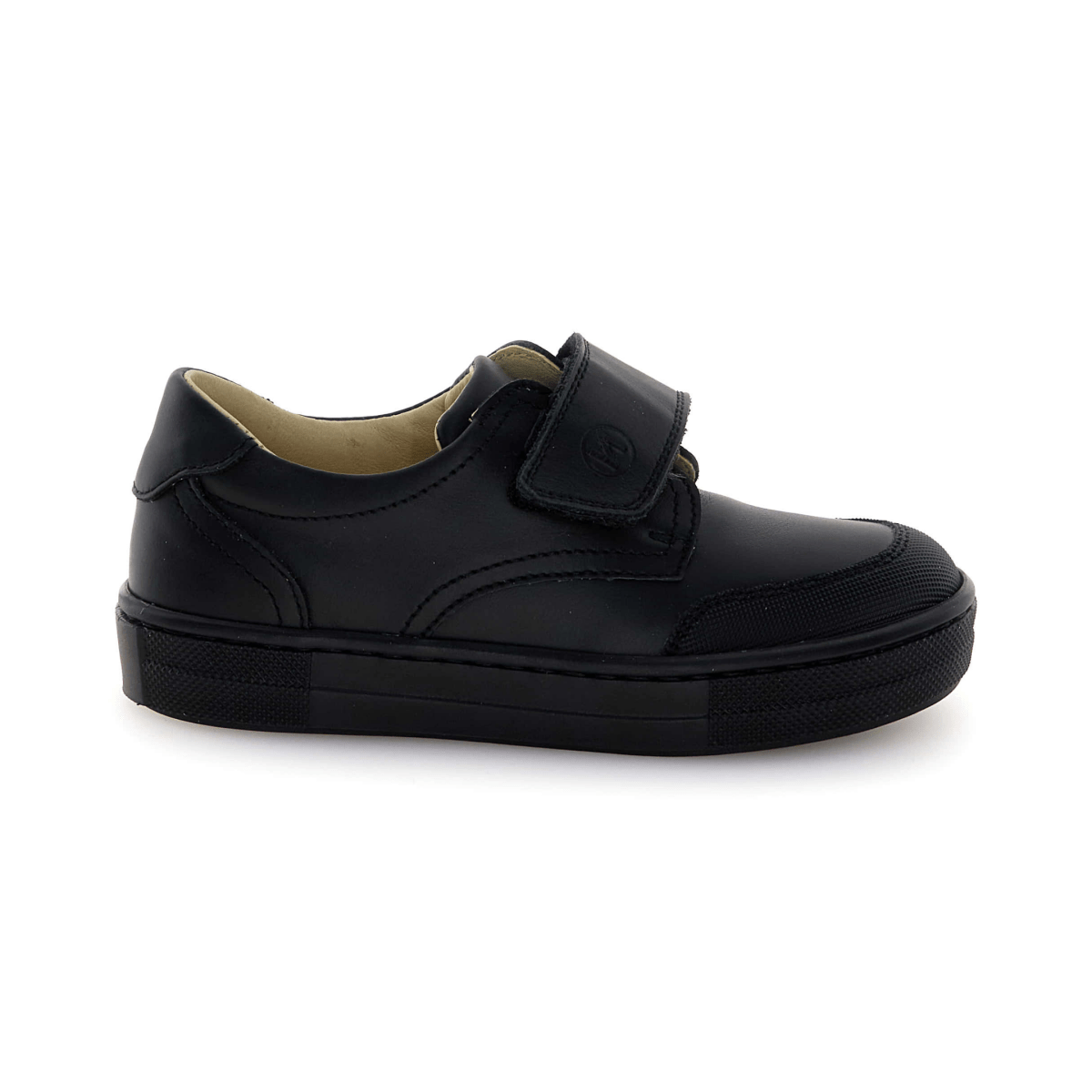 Naturino Boys' (Sizes 33 - 35) Ribbon Black Leather - 1100961 - Tip Top Shoes of New York