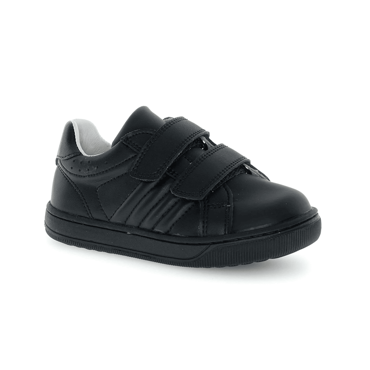 Naturino Boys (Sizes 33-38) Nume VL 02 Black Leather - 1113145 - Tip Top Shoes of New York