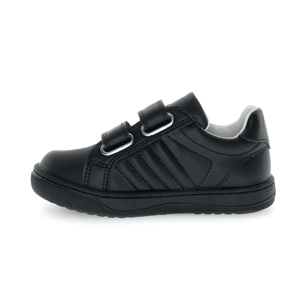 Naturino Boys (Sizes 33-38) Nume VL 02 Black Leather - 1113145 - Tip Top Shoes of New York