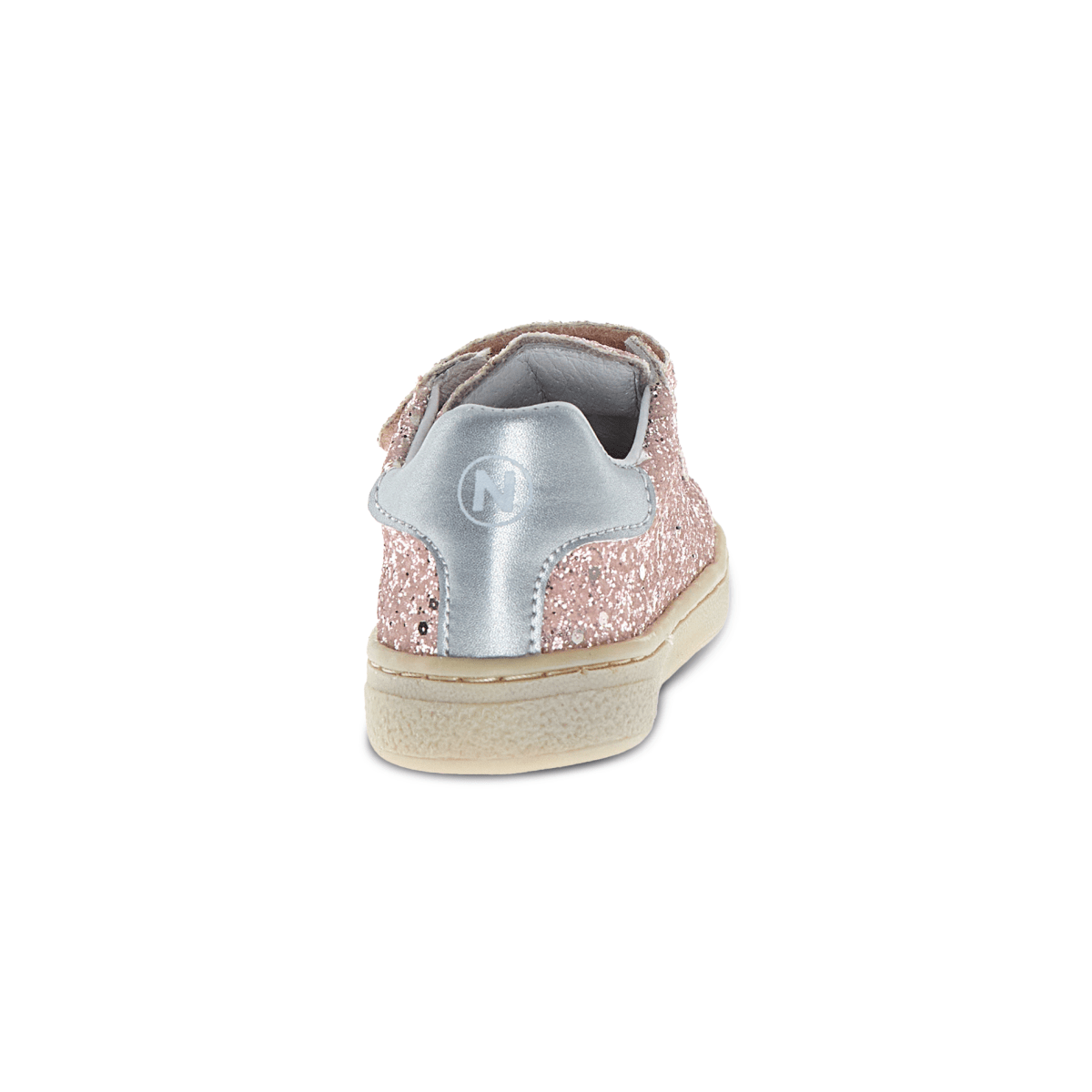 Naturino Girls' Hasselt 2 VL Pink Glitter/Silver Leather - 1100855 - Tip Top Shoes of New York