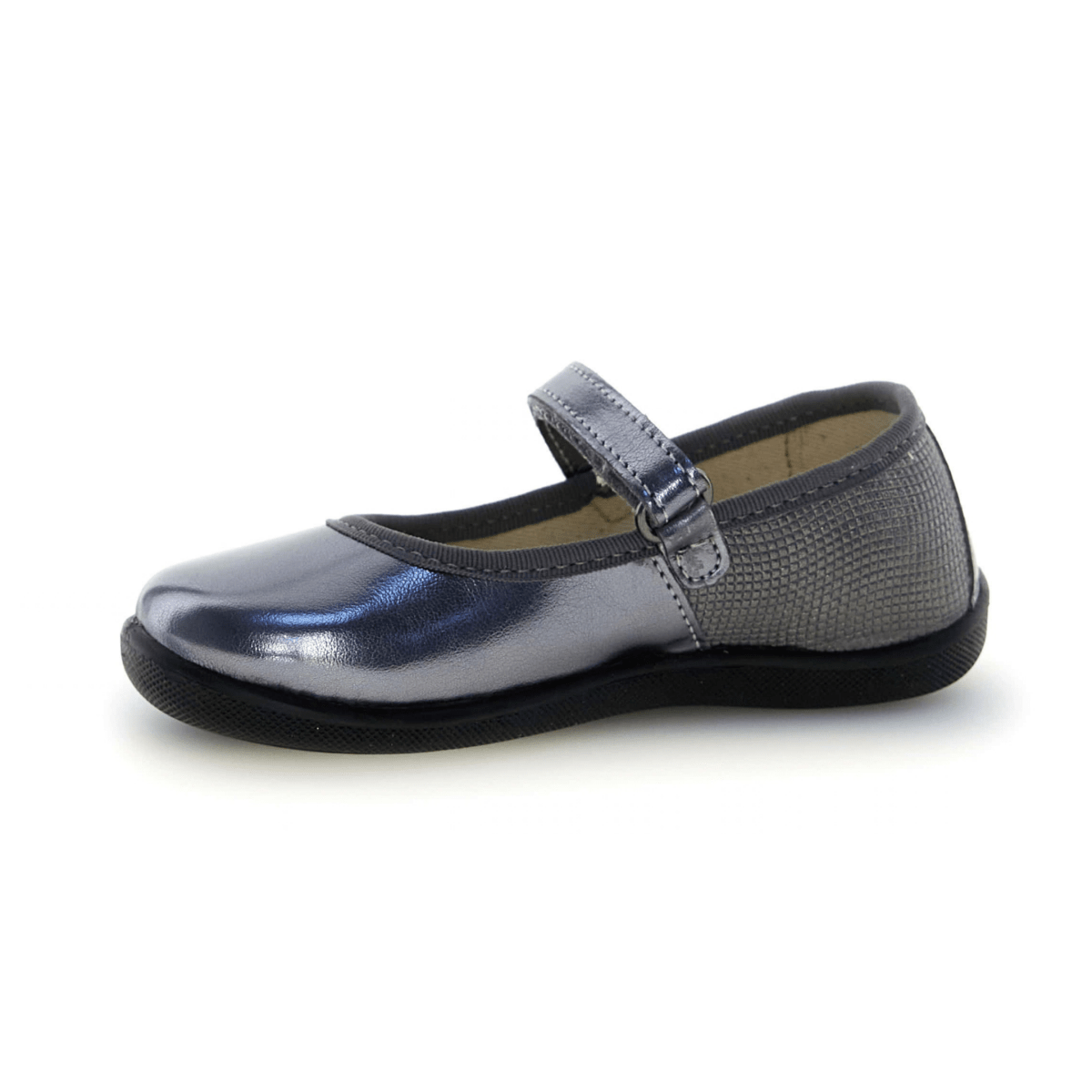 Naturino Girls (Sizes 26-29) Frollik Metallic Navy/Silver Sparkle - 1113020 - Tip Top Shoes of New York