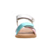Naturino Girl's (Sizes 27-29) Turquoise/Pink/Silver Sandal - 1082976 - Tip Top Shoes of New York
