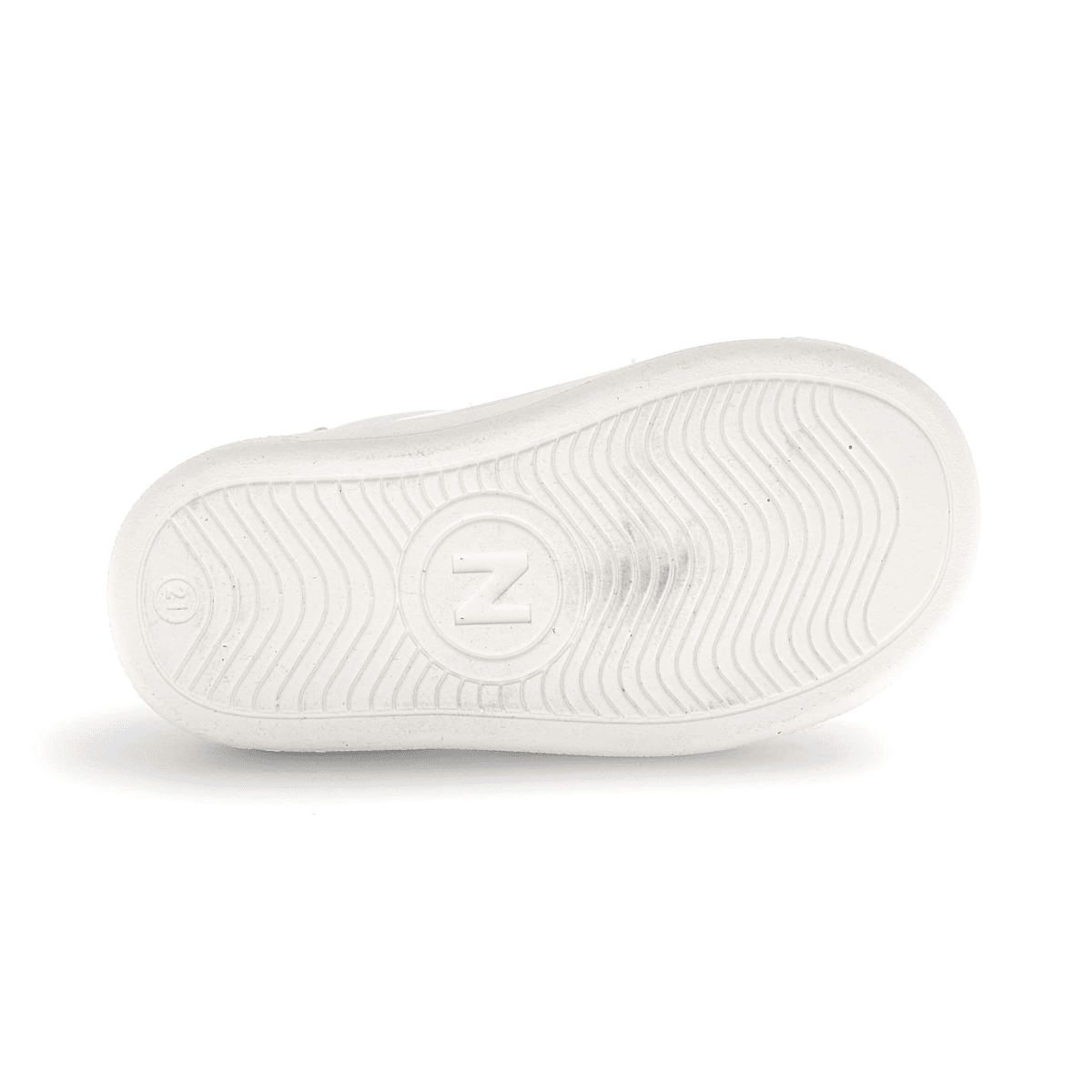 Naturino Girls (Sizes 27 - 31) Hasselt 2 VL White Leather/Blue/Pink Glitter - 1106313 - Tip Top Shoes of New York
