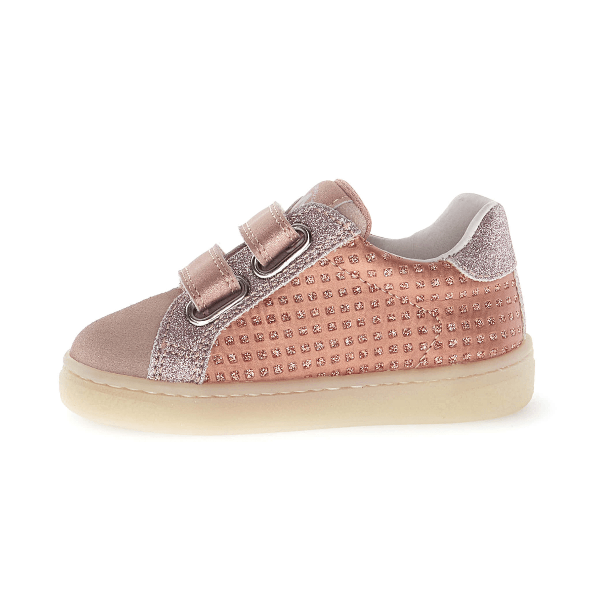 Naturino Girls (Sizes 27-31) Pinn VL Pink Tweed - 1112926 - Tip Top Shoes of New York
