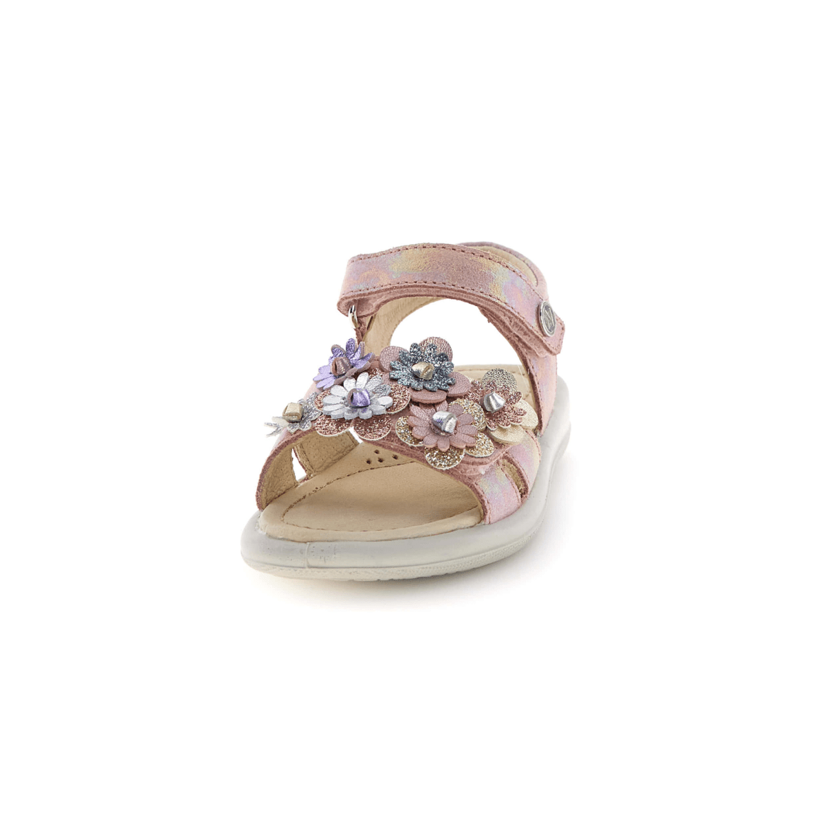 Naturino Girls (Sizes 27 - 32) Brahma Iridescent Pink/Multicolor Flowers - 1106196 - Tip Top Shoes of New York
