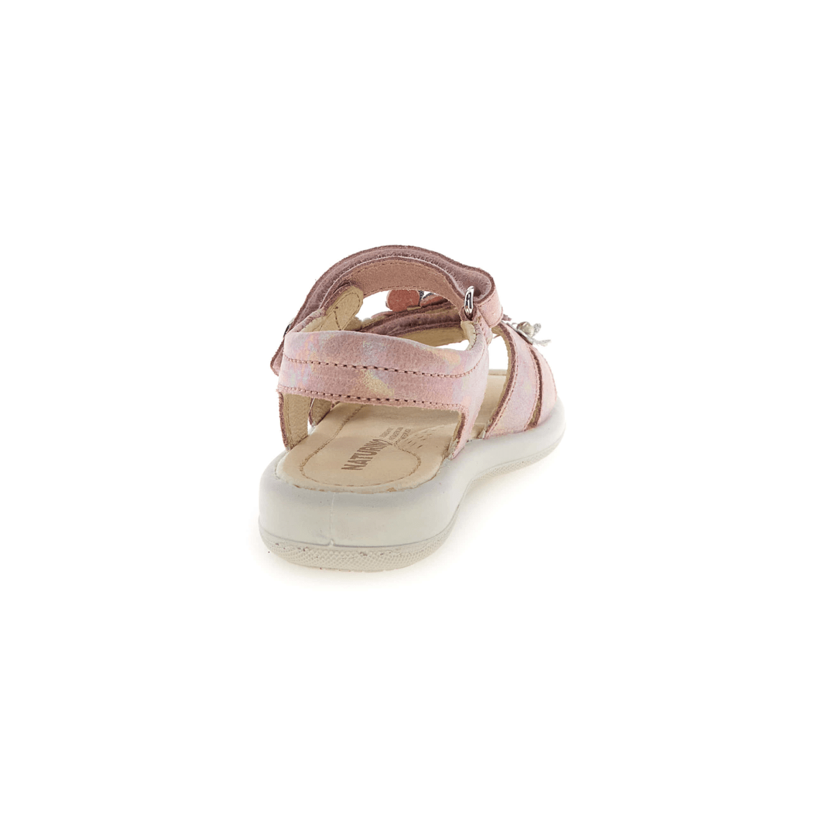 Naturino Girls (Sizes 27 - 32) Brahma Iridescent Pink/Multicolor Flowers - 1106196 - Tip Top Shoes of New York