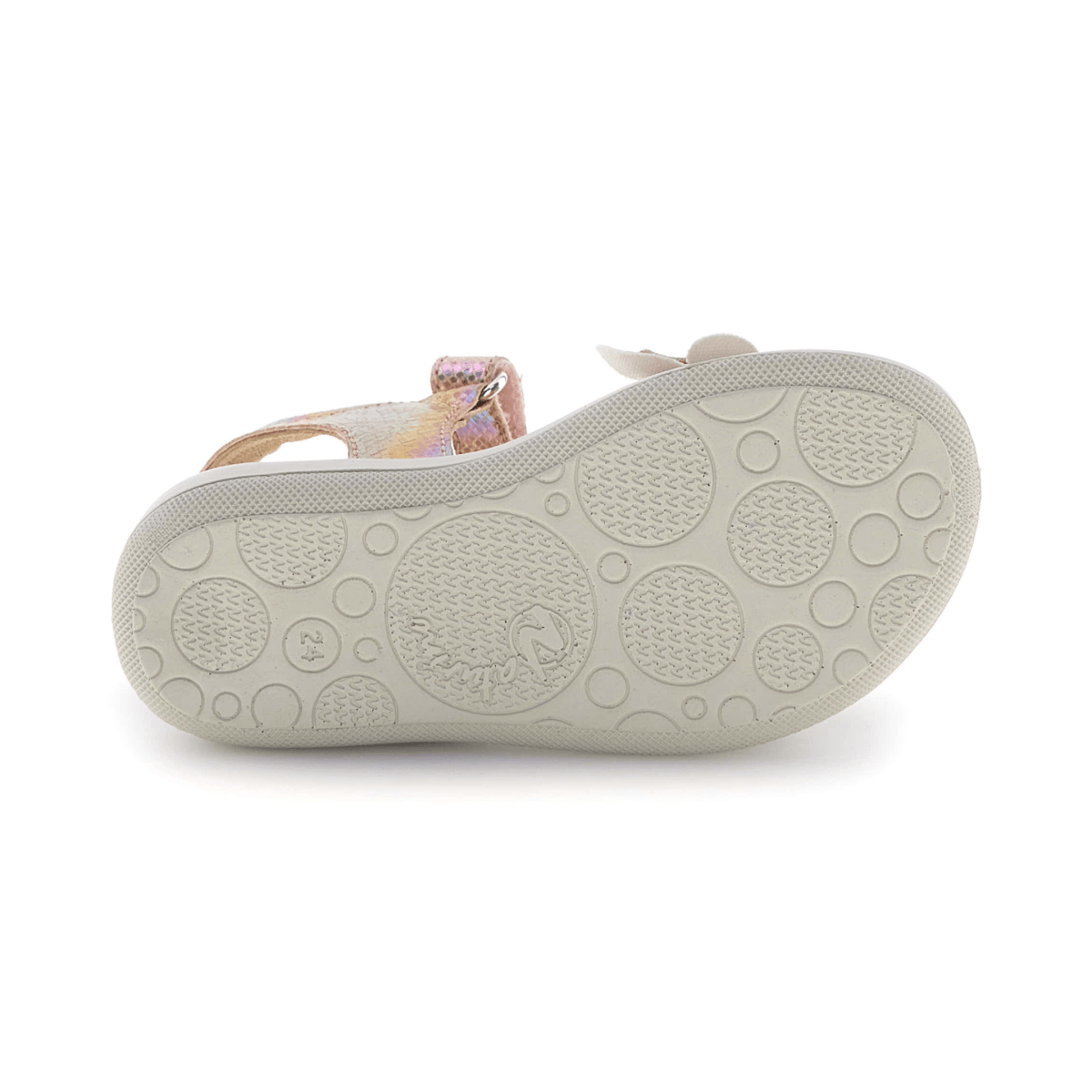 Naturino Girls (Sizes 27 - 32) Maudi Gold Metallic/Butterflies - 1106205 - Tip Top Shoes of New York