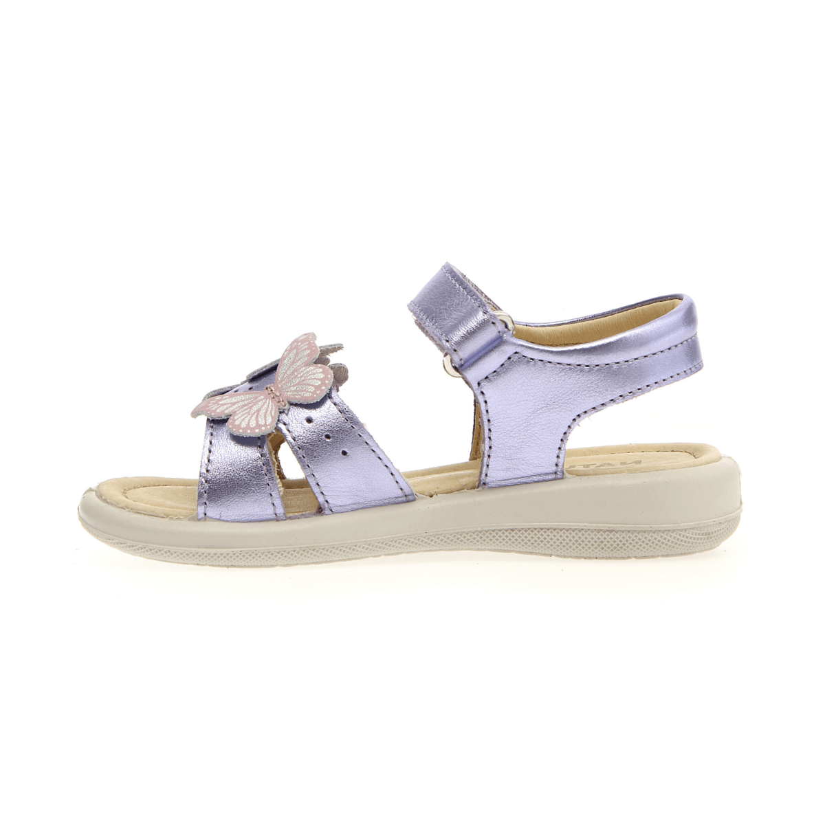 Naturino Girl's (Sizes 27 - 32) Miusa Metallic Lilac/Pink Butterfly - 1094457 - Tip Top Shoes of New York