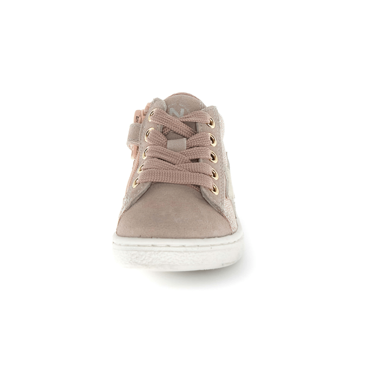 Naturino Girls (Sizes 27-32) Pinn High Zip Irridescent/Pink/Rose Gold - 1112899 - Tip Top Shoes of New York