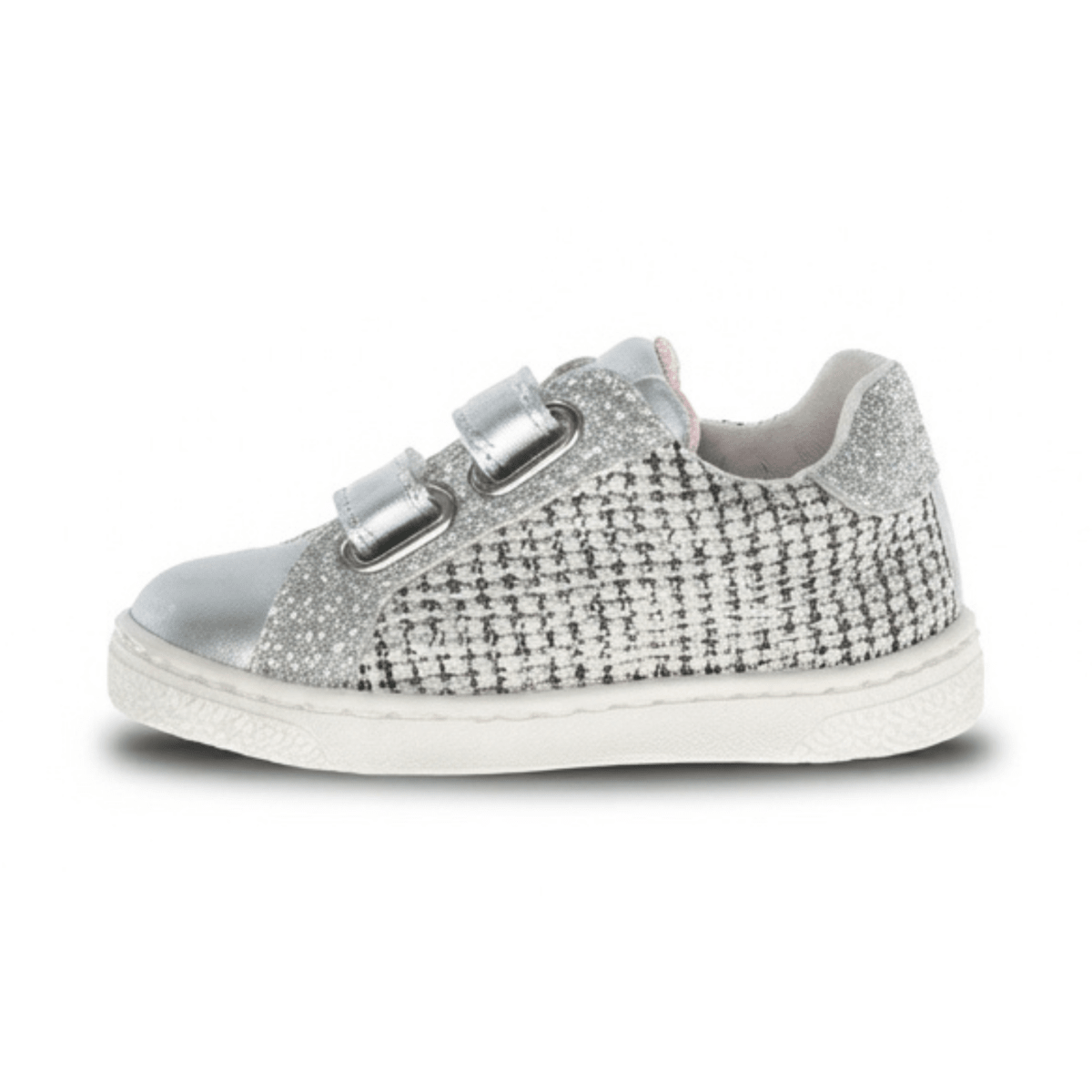 Naturino Girls (Sizes 27-32) Pinn VL Silver Tweed - 1112917 - Tip Top Shoes of New York