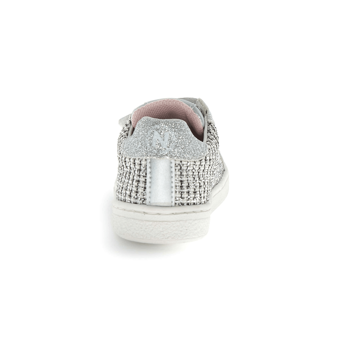 Naturino Girls (Sizes 27-32) Pinn VL Silver Tweed - 1112917 - Tip Top Shoes of New York
