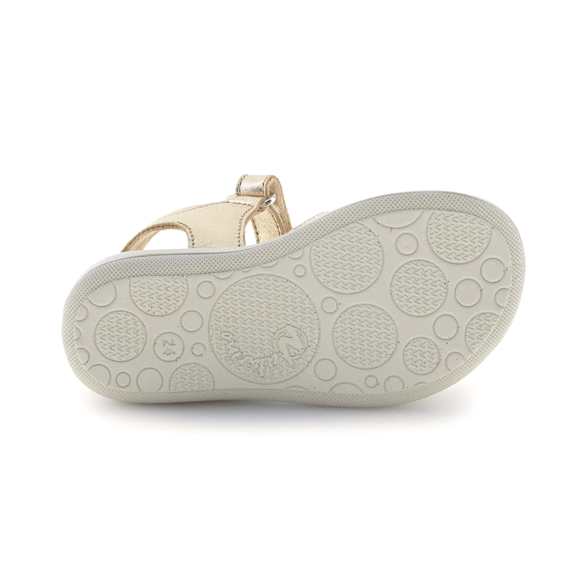 Naturino Girls (Sizes 27 - 32) Saphia Gold/Heart - 1106214 - Tip Top Shoes of New York