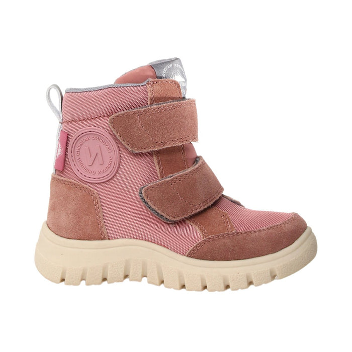 Naturino Girl's (Sizes 27 - 33) Geminae 3 VL Waterproof Rose Suede/Fabric - 1088723 - Tip Top Shoes of New York