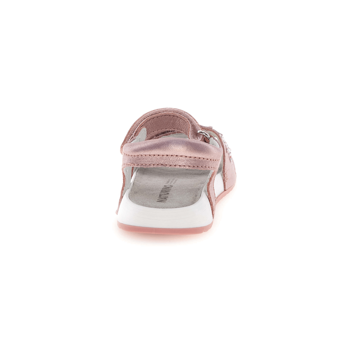 Naturino Girls (Sizes 27 - 34) Dendix Rose Gold Metallic/Glitter Stars - 1106232 - Tip Top Shoes of New York