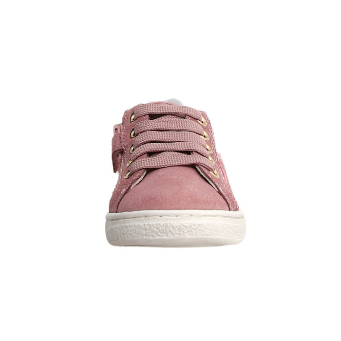 Naturino Girl's (Sizes 27 - 35) Pinn Zip Pink Glitter/Star Sneaker - 1087895 - Tip Top Shoes of New York