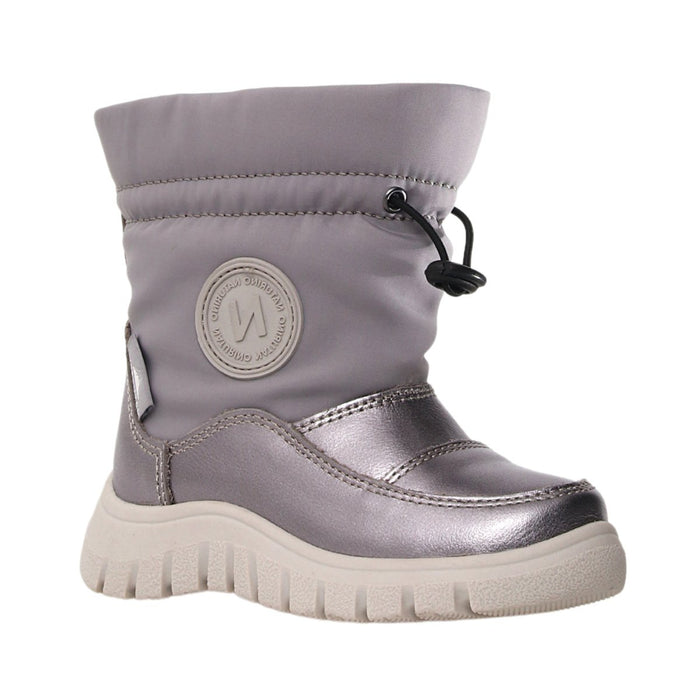 Naturino Girl's (Sizes 27 - 35) Varna 2 Waterproof Metallic Steel - 1088732 - Tip Top Shoes of New York