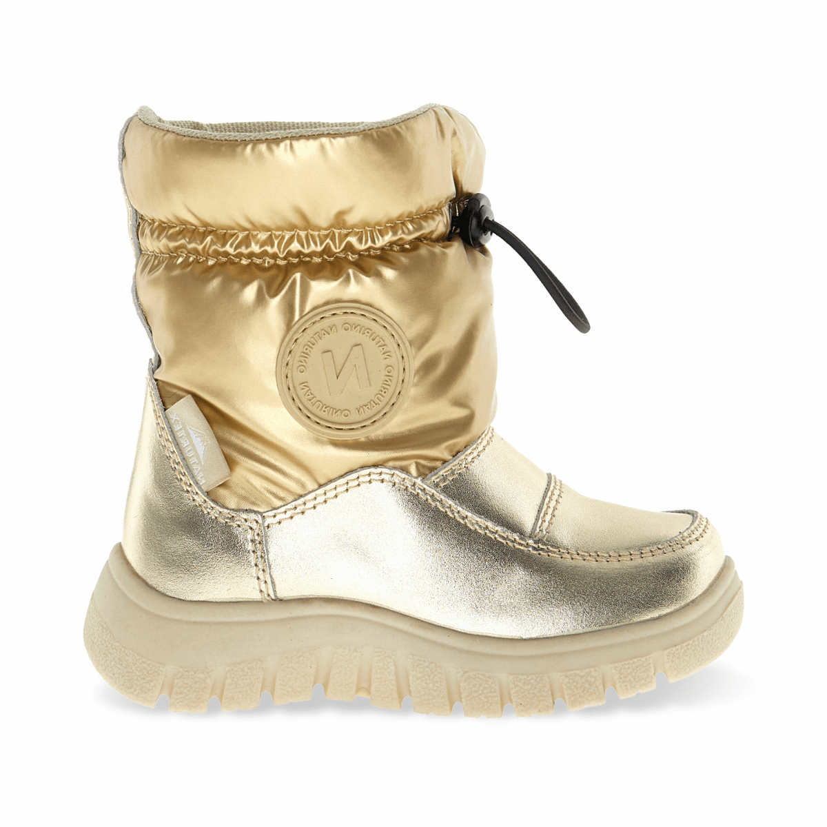 Naturino Girls' (Sizes 27 - 35) Varna Platinum Waterproof - 1100037 - Tip Top Shoes of New York