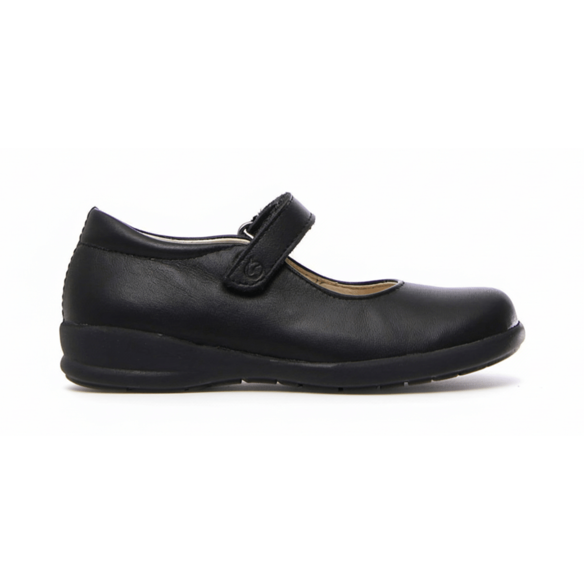 Naturino Girls (Sizes 28 - 32) Catania 61 Black Leather - 922442 - Tip Top Shoes of New York