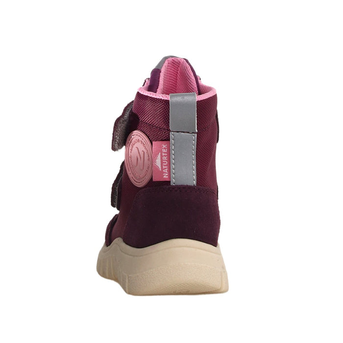 Naturino Girl's (Sizes 28 - 33) Geminae 3 VL Waterproof Magnolia Suede/Fabric - 1088751 - Tip Top Shoes of New York