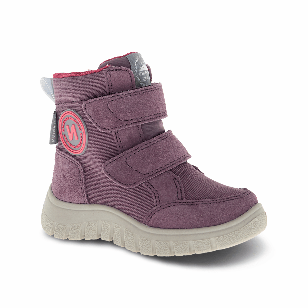 Naturino Girls' (Sizes 28 - 33) Geminae Magnolia Purple/Pink Waterproof - 1100065 - Tip Top Shoes of New York