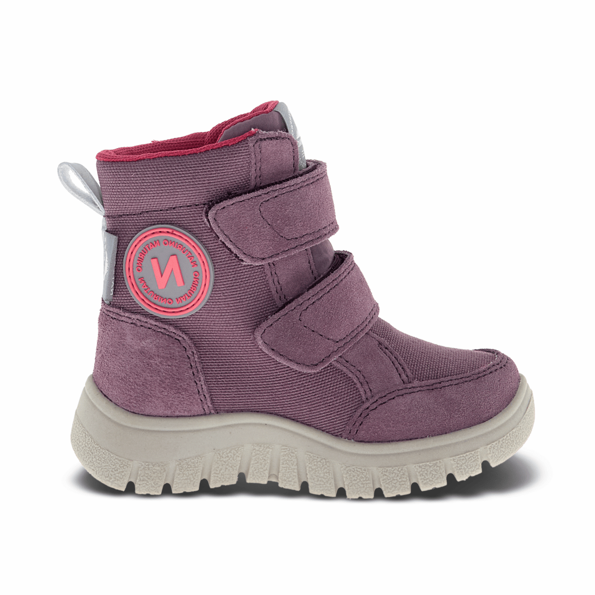 Naturino Girls' (Sizes 28 - 33) Geminae Magnolia Purple/Pink Waterproof - 1100065 - Tip Top Shoes of New York