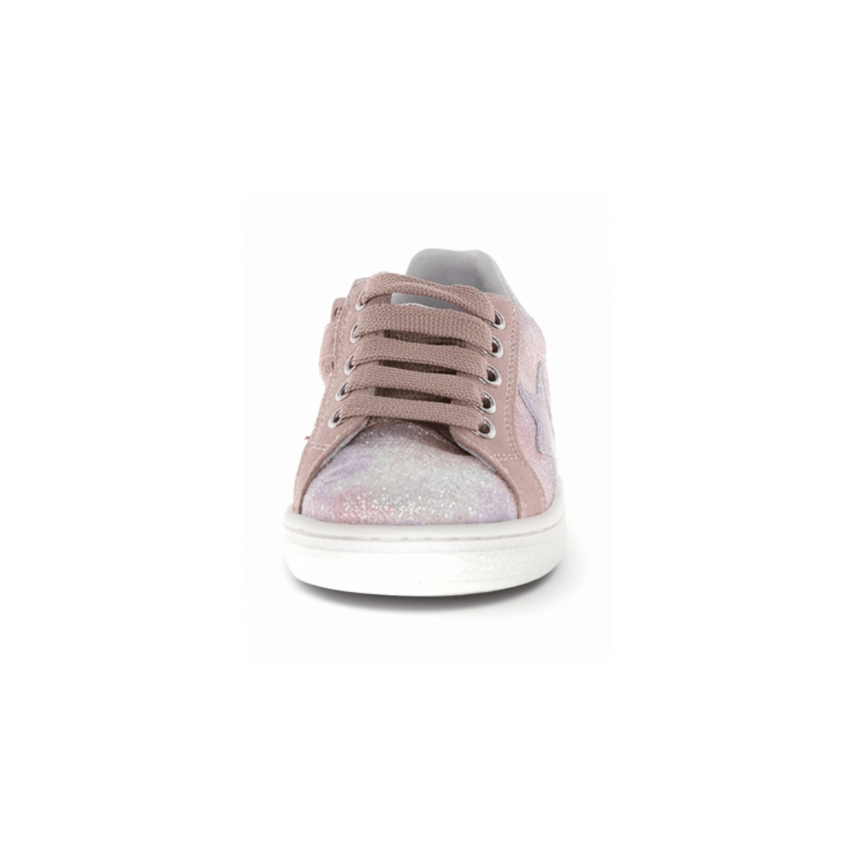 Naturino Girls (Sizes 28-33) Pinn Zip Pink Suede/Multicolor Glitter - 1106341 - Tip Top Shoes of New York