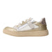 Naturino Girl's (Sizes 29 - 32) Picho White/Gold Sneaker - 1087960 - Tip Top Shoes of New York