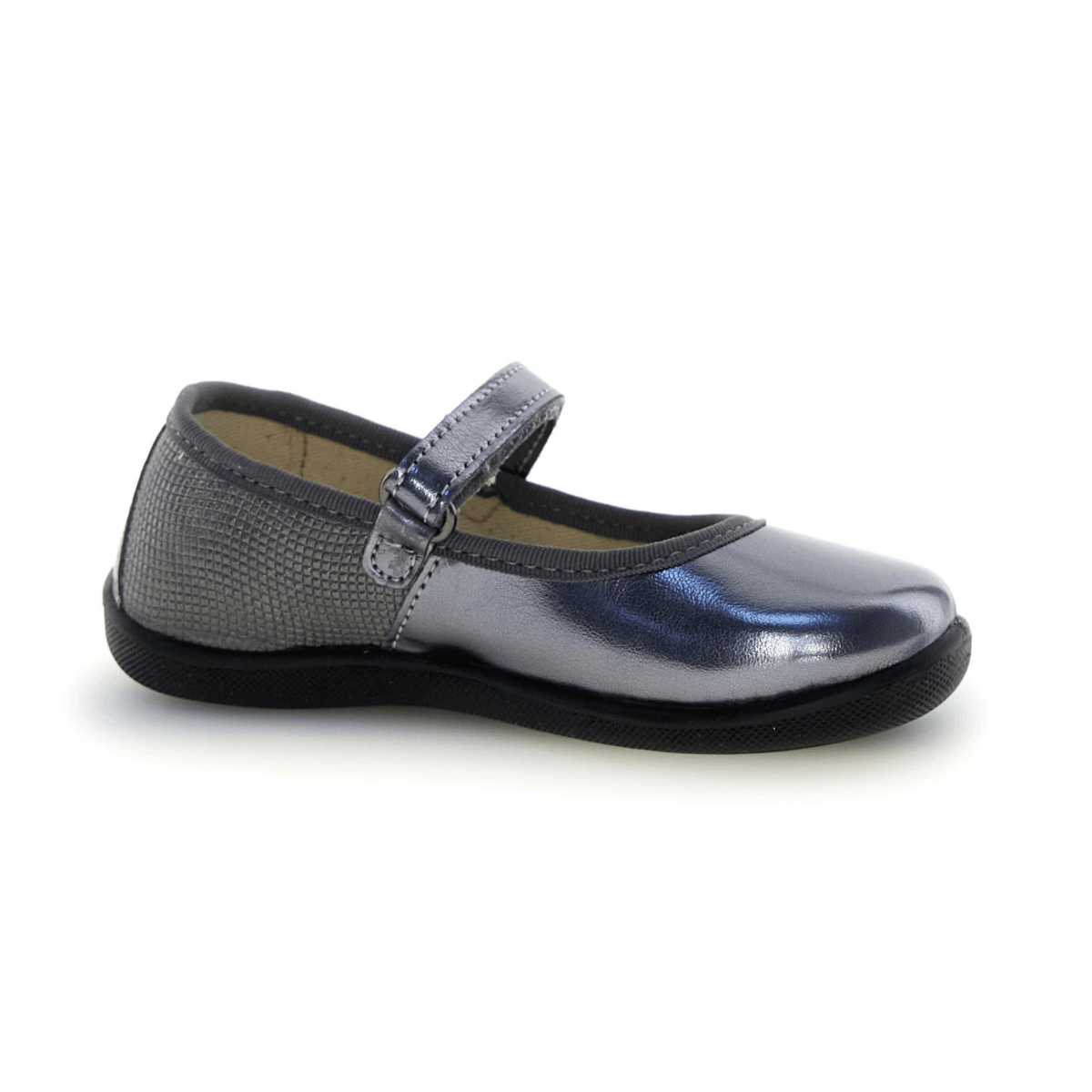 Naturino Girls (Sizes 30-32) Frollik Metallic Navy/Silver Sparkle - 1113025 - Tip Top Shoes of New York