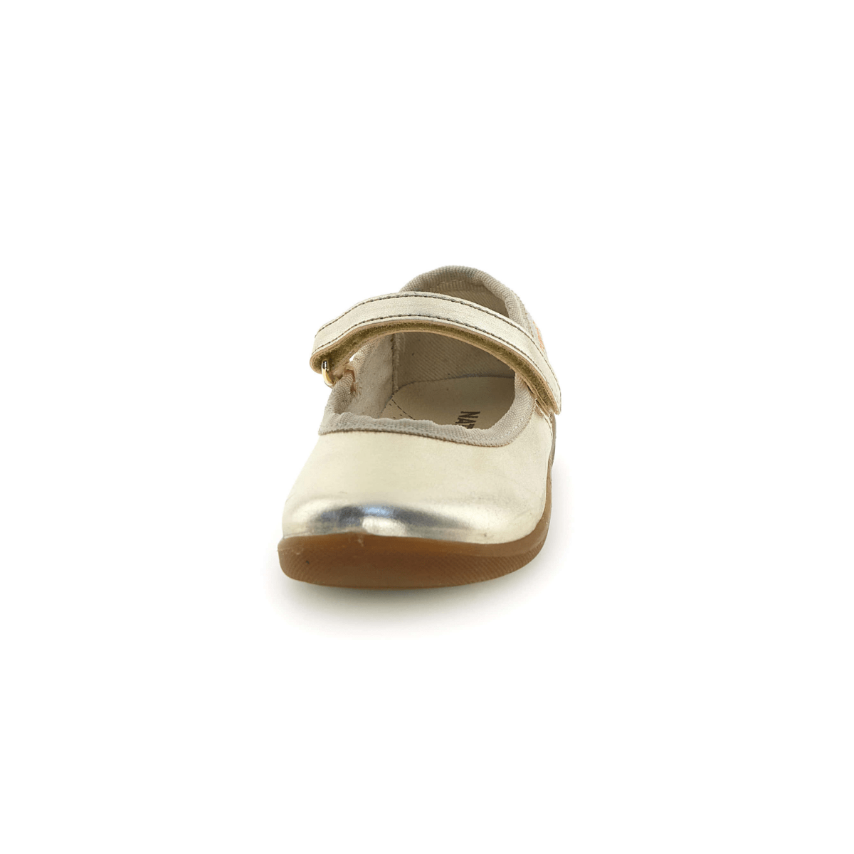Naturino Girls (Sizes 30-34) Frollik Platinum Patent/Gold Glitter/Gum - 1113009 - Tip Top Shoes of New York