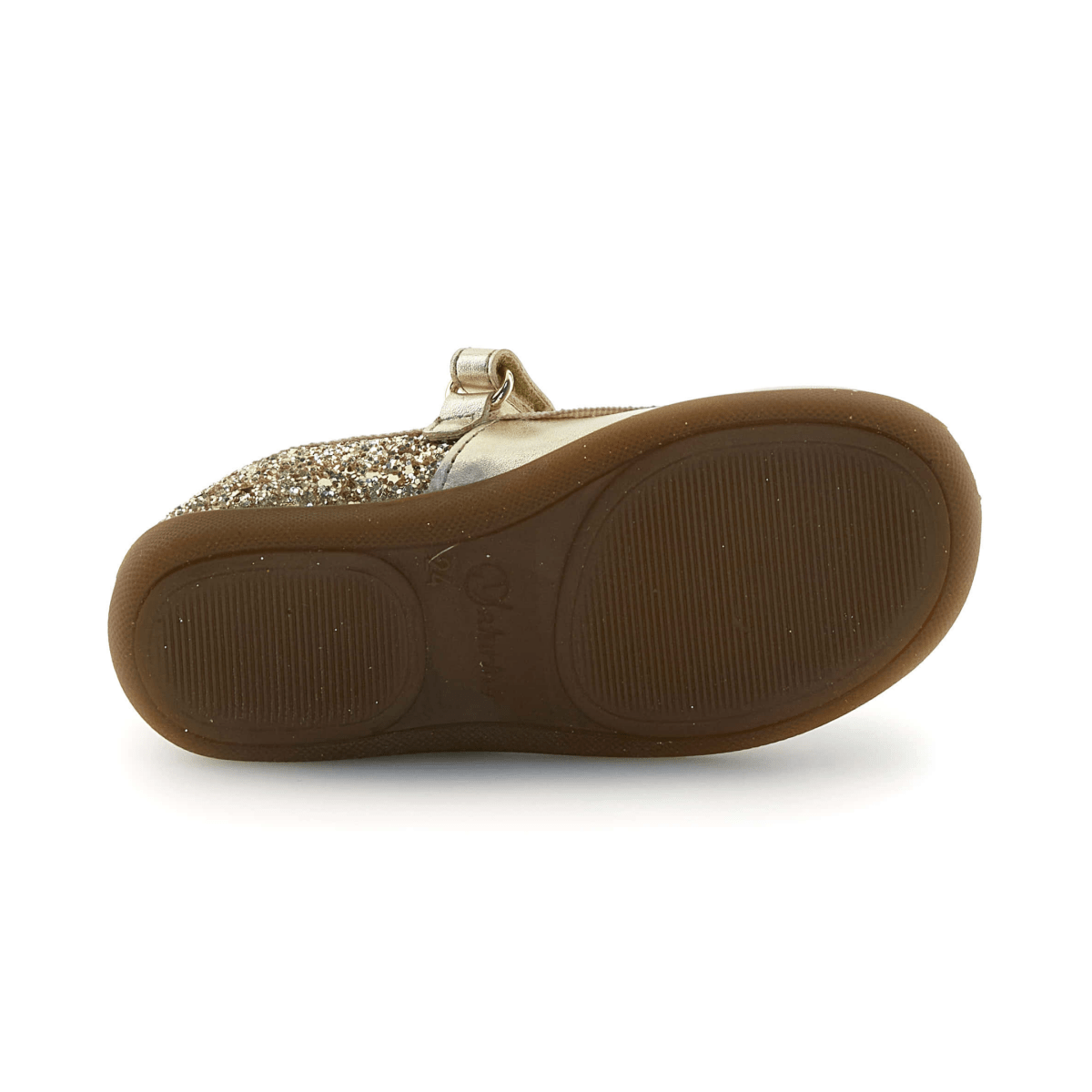 Naturino Girls (Sizes 30-34) Frollik Platinum Patent/Gold Glitter/Gum - 1113009 - Tip Top Shoes of New York