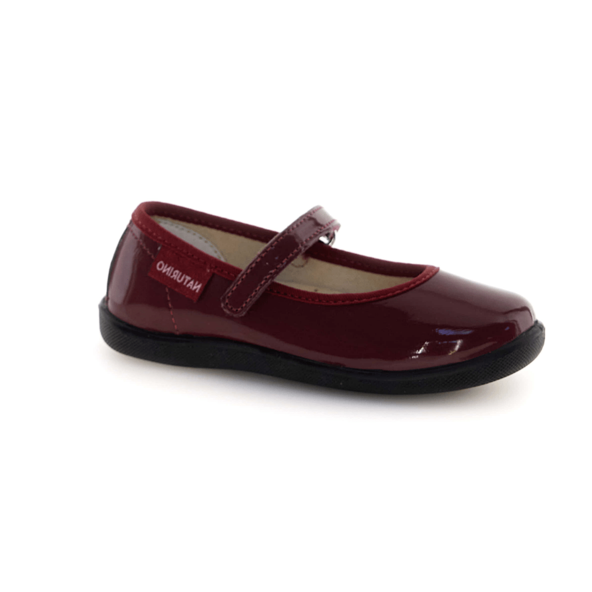 Naturino Girls (Sizes 31-34) Pavia Burgundy Patent - 1113042 - Tip Top Shoes of New York