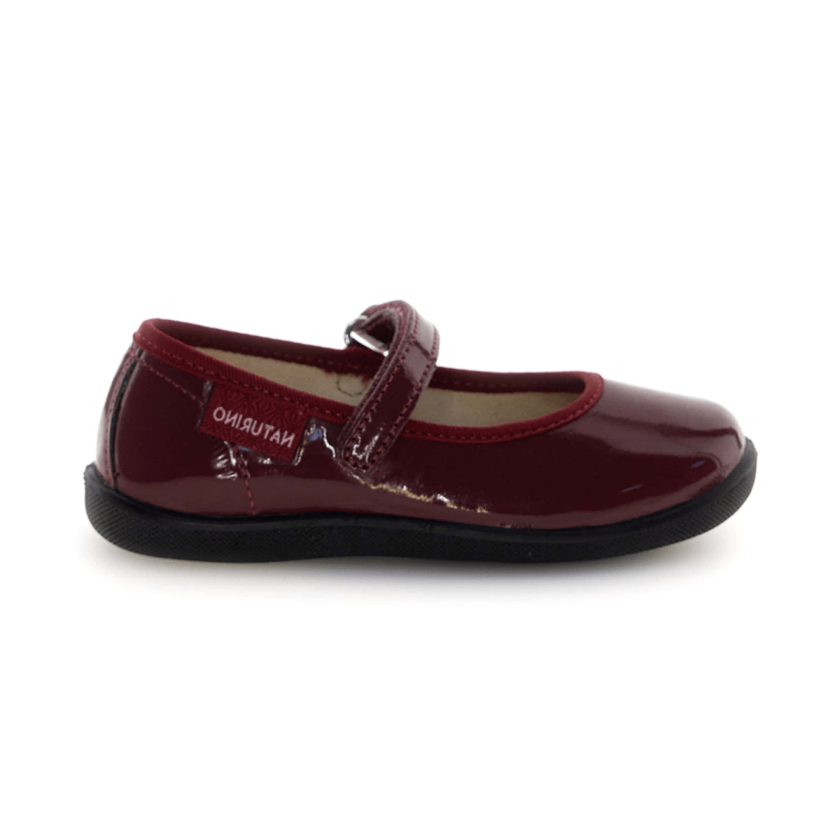 Naturino Girls (Sizes 31-34) Pavia Burgundy Patent - 1113042 - Tip Top Shoes of New York
