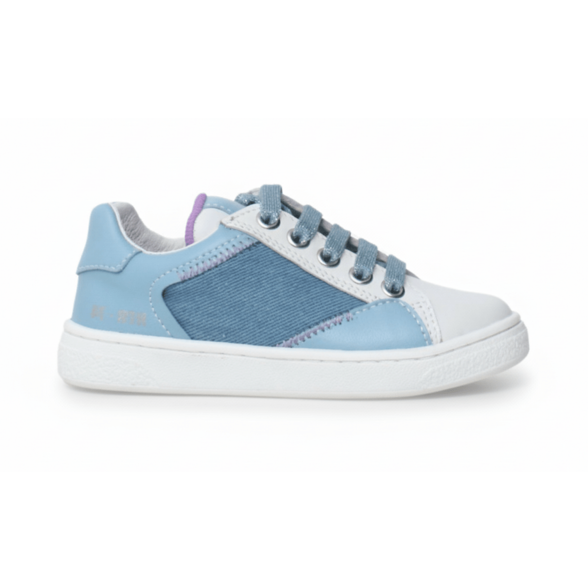 Naturino Girls (Sizes 33 - 35) Denim Side Zip Sneaker - 1082836 - Tip Top Shoes of New York