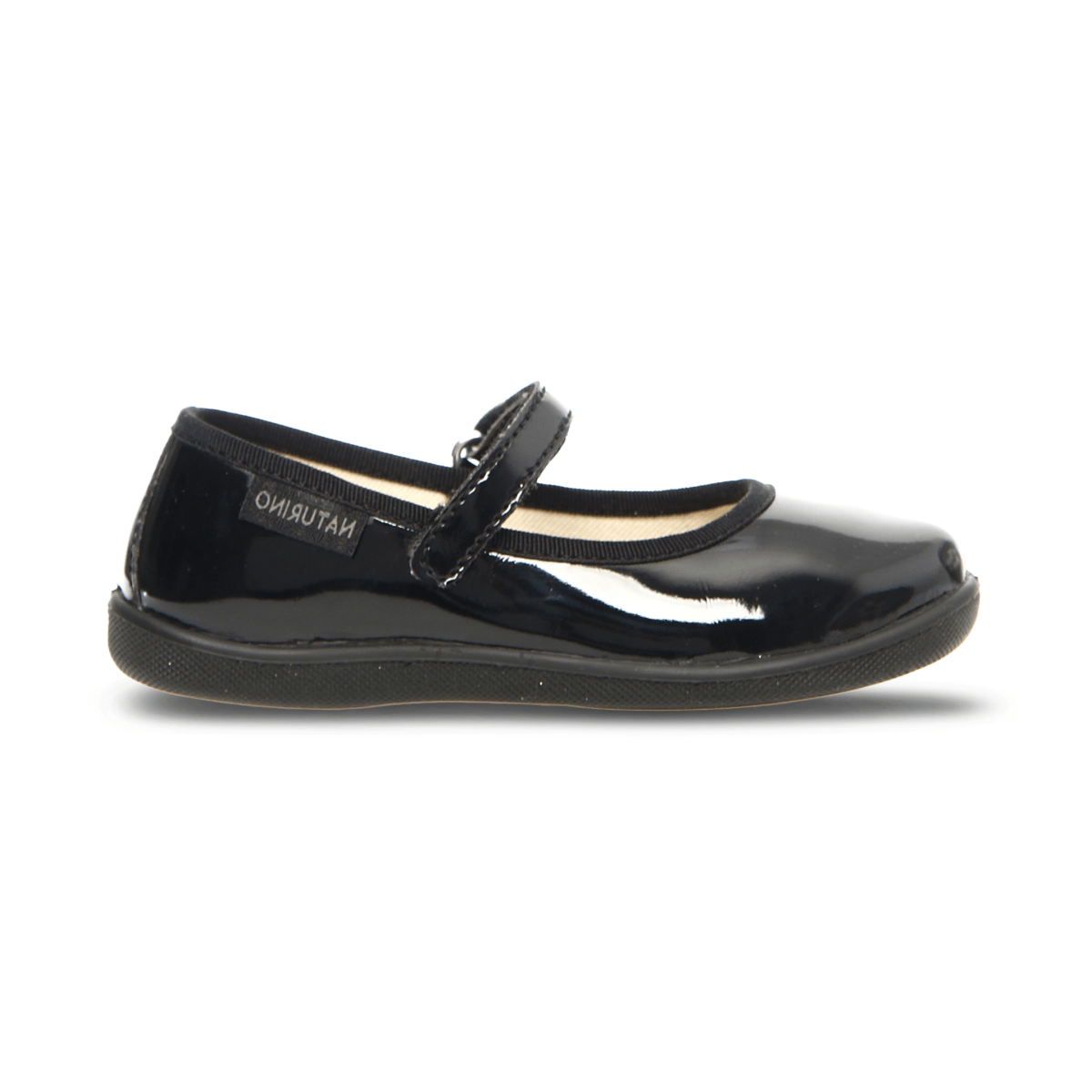 Naturino Girls' (Sizes 33 - 35) Pavia 2 Black Patent Leather - 1100668 - Tip Top Shoes of New York