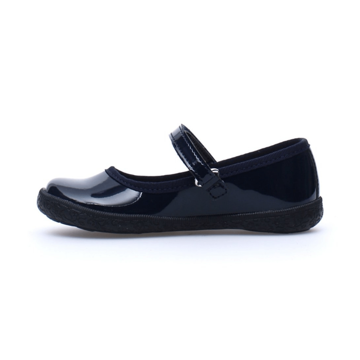 Naturino Girl's (Sizes 33 - 35) Pavia Navy Patent Mary Jane - 1100693 - Tip Top Shoes of New York