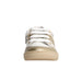 Naturino Girl's (Sizes 33 - 35) Picho White/Gold Sneaker - 1087973 - Tip Top Shoes of New York