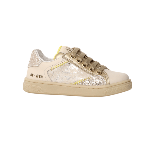 Naturino Girl's (Sizes 33 - 35) Quar Zip Milk/Platinum/Glitter - 1093854 - Tip Top Shoes of New York