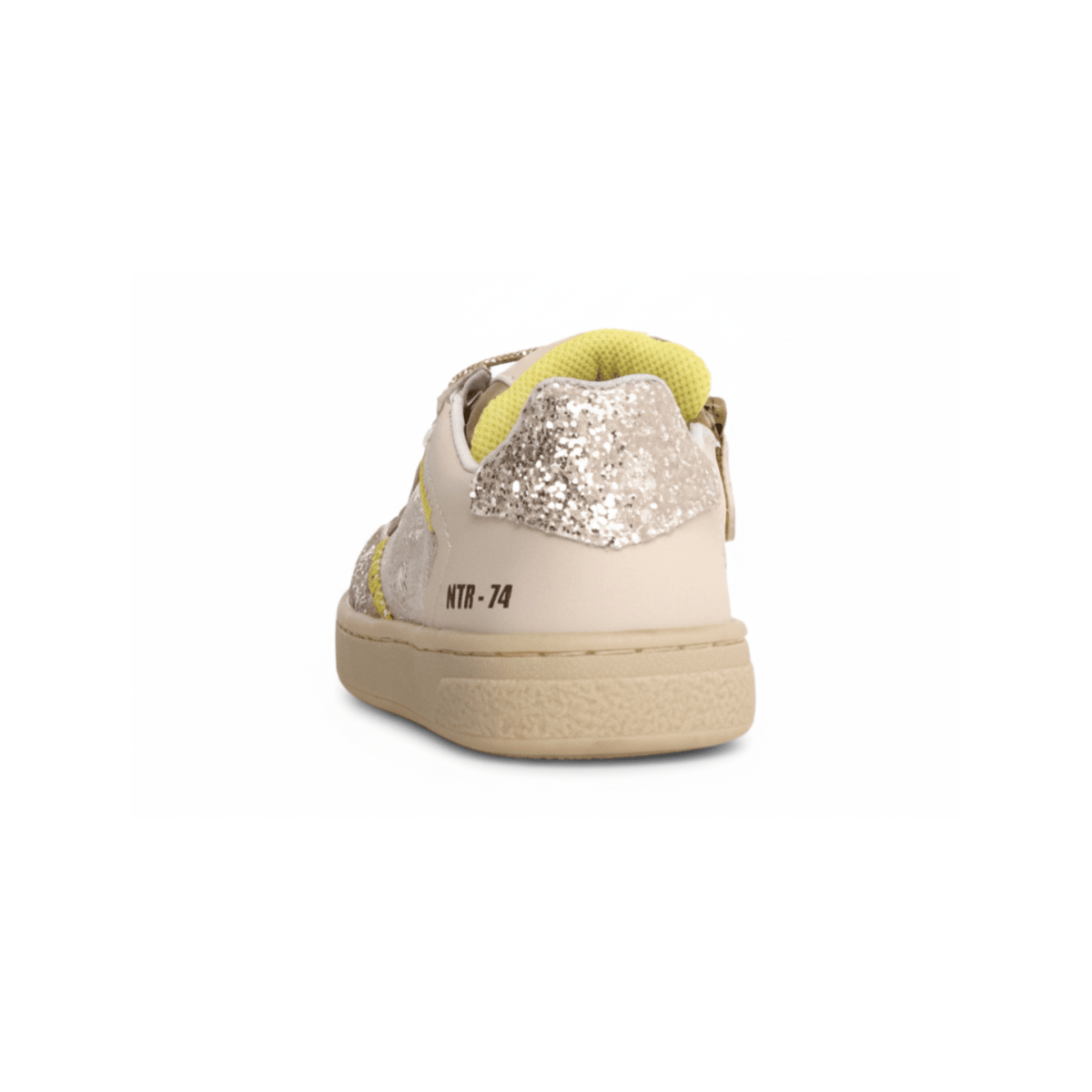 Naturino Girls (Sizes 33 - 35) Quar Zip Milk/Platinum/Glitter - 1093854 - Tip Top Shoes of New York