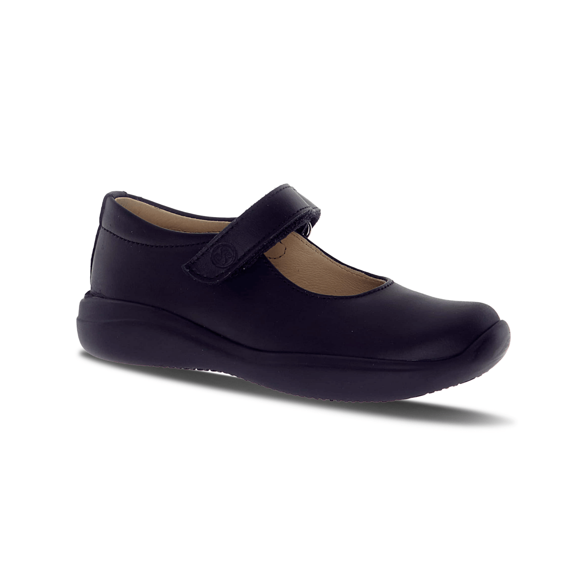 Naturino Girls' (Sizes 36 - 38) Catania Black Calf Leather - 1100619 - Tip Top Shoes of New York