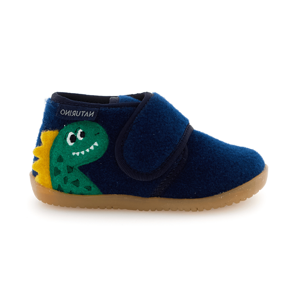 Naturino Kids' (Sizes 21 - 27) Limam Navy Dino Wool - 1100505 - Tip Top Shoes of New York